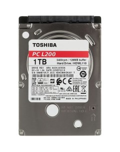 Жесткий диск L200 Slim HDWL110UZSVA 1ТБ HDD SATA III 2 5 Toshiba
