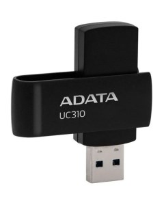 Флешка USB UC310 64ГБ USB3 2 черный Adata