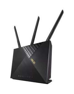 Wi Fi роутер 4G AX56 AX1800 черный Asus