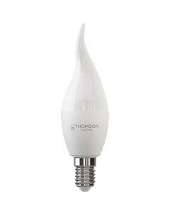 Лампа LED E14 свеча на ветру 8Вт TH B2028 Thomson