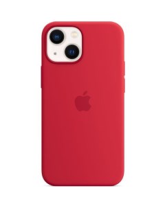Чехол клип кейс Silicone Case with MagSafe для iPhone 13 mini красный Apple