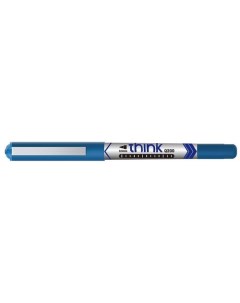 Ручка роллер Think EQ20030 корп синий d 0 5мм чернила син одноразовая ручка стреловидный пиш 12 шт к Deli