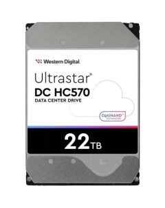 Жесткий диск Ultrastar DC HC550 WUH722222ALE6L4 22ТБ HDD SATA III 3 5 Wd