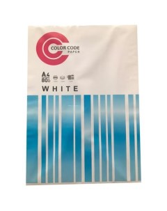 Бумага 100 A4 офисная 100л 80г м2 белый покрытие матовое Colorcode