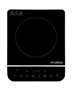 Плита Индукционная HYC 0104 черный стеклокерамика настольная Hyundai