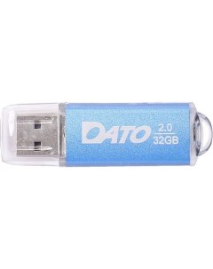 Флешка USB DS7012 32ГБ USB2 0 синий Dato