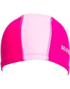 Шапочка для плавания SF 0361 полиамид розовый Bradex