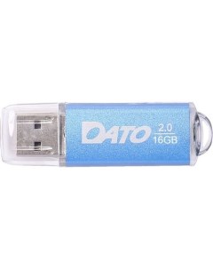 Флешка USB DS7012 16ГБ USB2 0 синий Dato