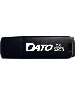 Флешка USB DB8001 32ГБ USB2 0 черный Dato