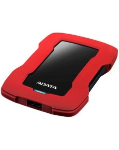 Внешний диск HDD DashDrive Durable HD330 1ТБ красный Adata