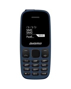 Сотовый телефон Linx A106 синий Digma