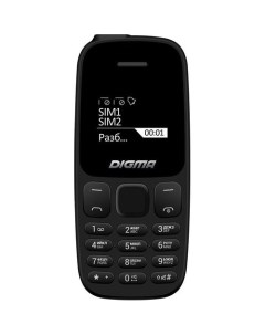 Сотовый телефон Linx A106 черный Digma
