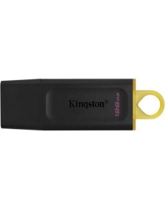 Флешка USB DataTraveler Exodia 128ГБ USB3 2 черный и желтый Kingston