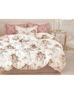 Комплект постельного белья Николь Розовый Первый мебельный