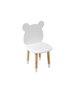 Детский стул Мишка 55 32 Белый 29 Первый мебельный