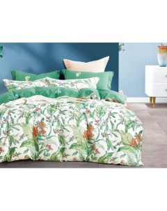 Комплект постельного белья Кристель Зеленый Первый мебельный