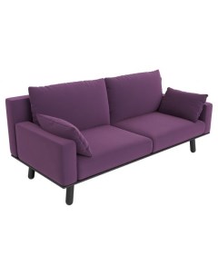 Прямой диван Колин 85 90 см Без пружин Мягкие Фиолетовый 195 Ширина 200 см Первый мебельный