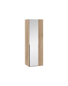 Распашной шкаф Порто 217 1 40 см С зеркалом Угловые Серый 70 см Triya