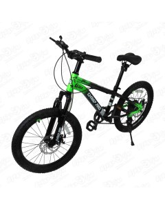 Велосипед B20 7скоростей черно зеленый Champ pro