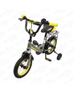 Велосипед детский B12 черно желтый Champ pro