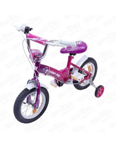 Велосипед G12 детский четырехколесный розовый Champ pro
