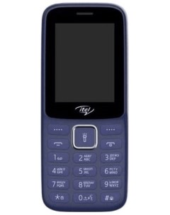 Мобильный телефон IT5029 2 4 320x240 TN 8Mb RAM 8Mb BT 2 Sim 1200 мА ч micro USB синий ITL IT5029 DE Itel