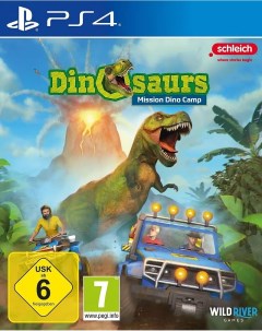 Игра Dinosaurs Mission Dino Camp PlayStation 4 полностью на иностранном языке Wild river games