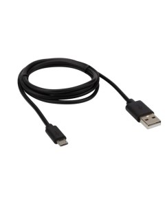 Кабель micro USB USB 1м черный Nobrand