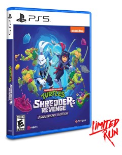 Игра TMNT Shredder s Revenge Anniversary Edition PS5 полностью на иностранном языке Limited run games