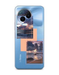 Чехол на Infinix Note 12 Pro 4G Note 12 2023 Sky collage Homey