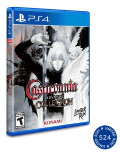Игра Castlevania Advance Collection Aria of Sorrow Cover PS4 на иностранном языке Limited run games