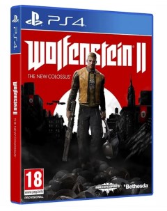 Игра Wolfenstein 2 The New Colossus PlayStation 4 полностью на иностранном языке Bethesda