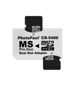 Переходник адаптер для карты памяти с MicroSD на Memory Stick Pro Duo Psp