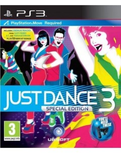 Игра Just Dance 3 Special Edition PS Move PS3 полностью на иностранном языке Ubisoft