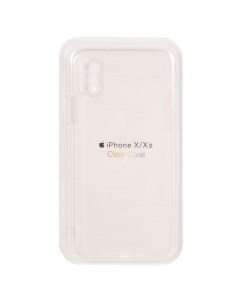 Чехол Clear Case для Apple iPhone X Xs прозрачный силикон Zeepdeep
