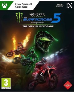 Игра Monster Energy Supercross 5 Xbox One Series X полностью на иностранном языке Milestone