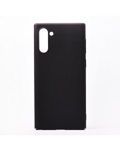 Чехол силиконовый для Samsung Galaxy Note 10 черный Nobrand