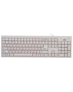Проводная клавиатура Standard 303 White SV 03100303UW Sven