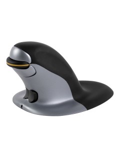 Беспроводная вертикальная мышь Penguin FS 98945 Black Silver Fellowes