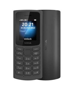 Мобильный телефон 105 4G DS Black TA 1378 NOK 16VEGB01A01 Nokia