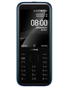 Мобильный телефон 8000 DS TA 1303 4G BLUE Nokia