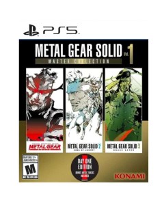 Игра Metal Gear Solid Master Collection Vol 1 Day One PS5 полностью на иностранном языке Konami