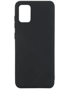 Чехол силиконовый для Samsung Galaxy A31 черный Nobrand