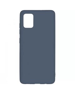 Чехол силиконовый для Samsung Galaxy A51 Blue Nobrand