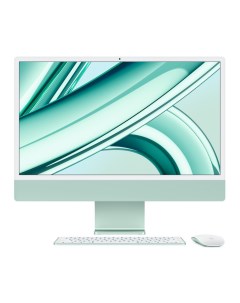 Моноблок iMac 24 M3 2023 M3 8Gb 256Gb M3 10 core зеленый MQRA3 Apple