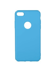 Пластиковый чехол Soft Touch для iPhone 7 Голубой Bruno