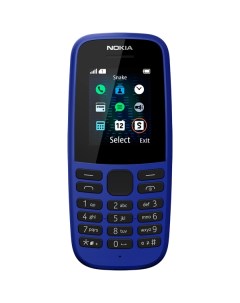 Мобильный телефон 105SS ТА 1203 Blue Nokia
