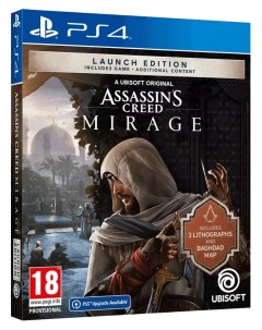 Игра Assassin s Creed Mirage PlayStation 4 русские субтитры Ubisoft