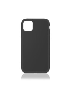 Чехол силиконовый для iPhone 11 черный Nobrand