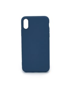 Чехол силиконовый для iPhone X XS Blue Nobrand